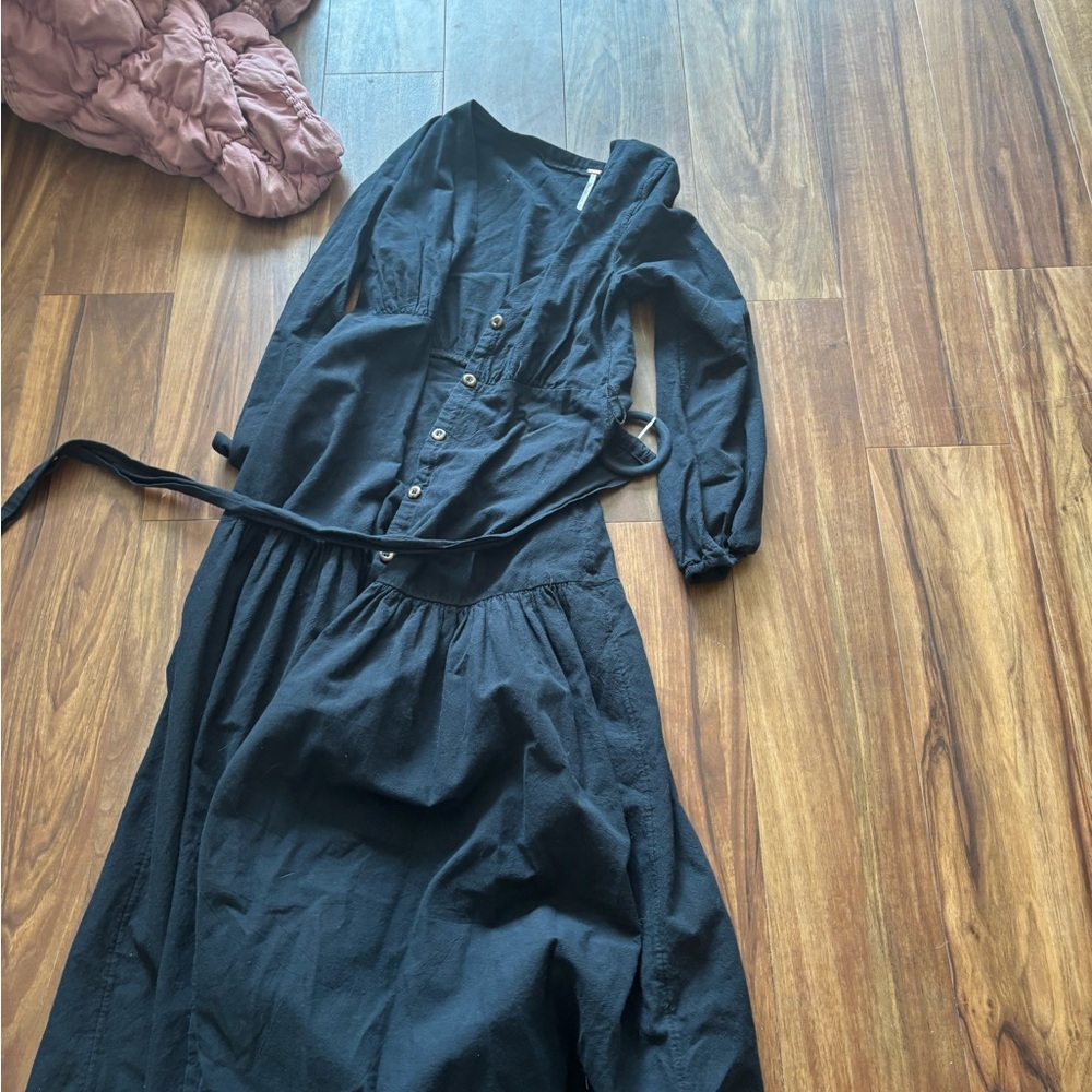 VGUC Free People Kendra V-Neck Dress - Picture 4 of 7